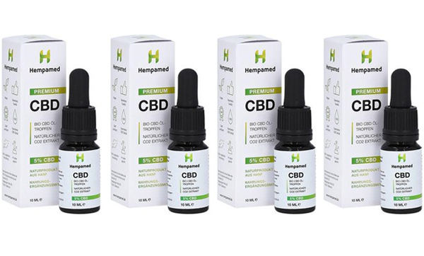 4x Hempamed 5% Öl (10ml)