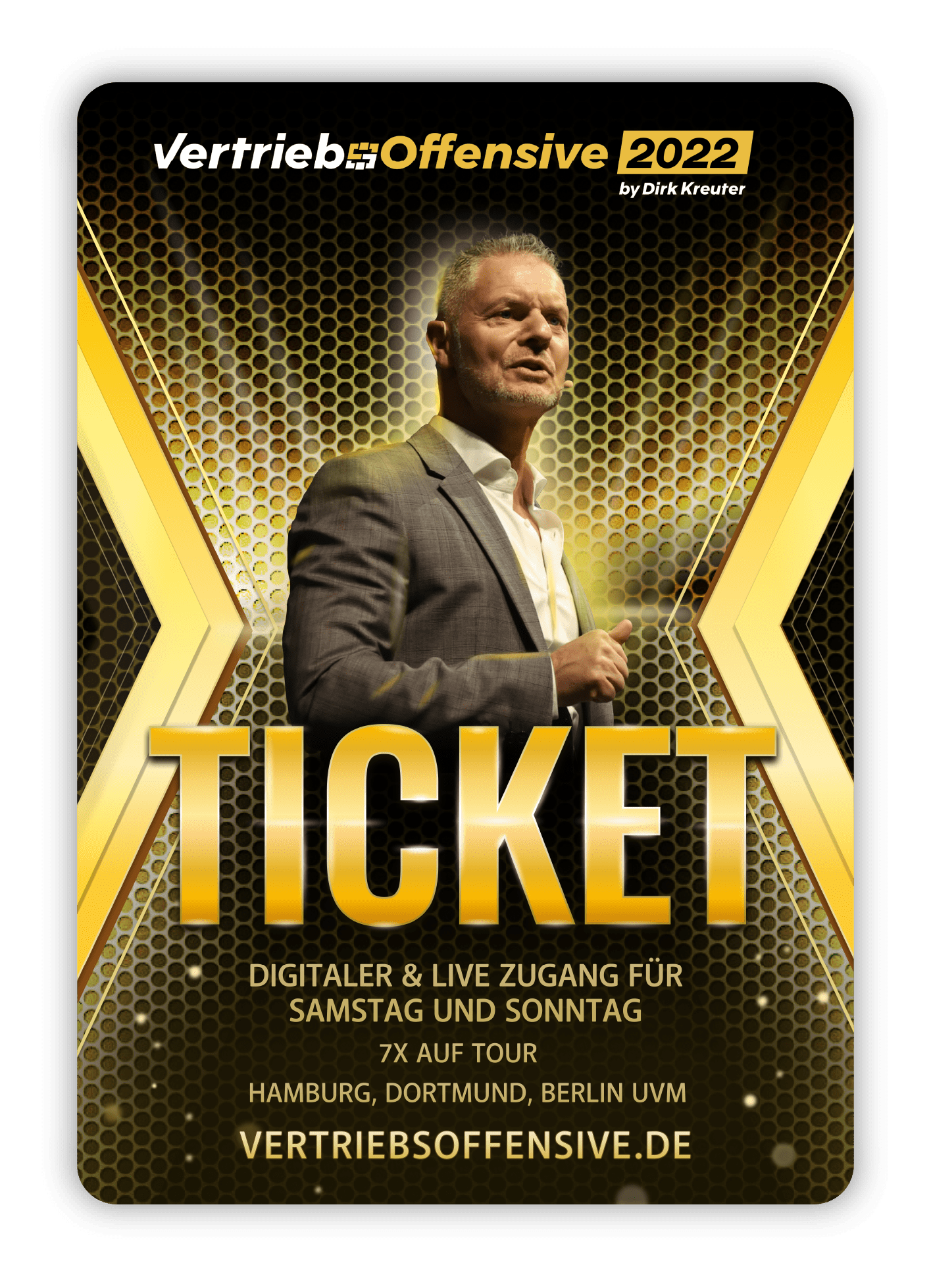 Standardticket für Vertriebsoffensive 2022